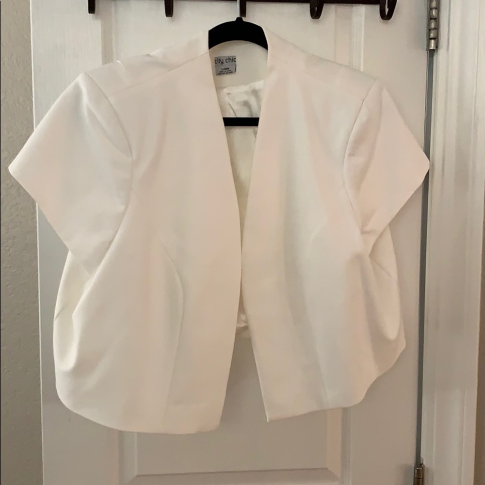White blazer